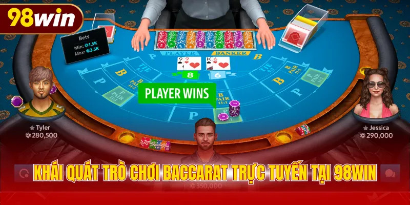 Khái quát trò chơi Baccarat trực tuyến tại 98WIN